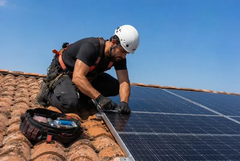 Maintenance et monitoring de panneaux solaires à Jumilhac-le-Grand