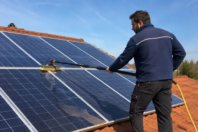 Nettoyage et entretien de panneaux solaires à Jumilhac-le-Grand